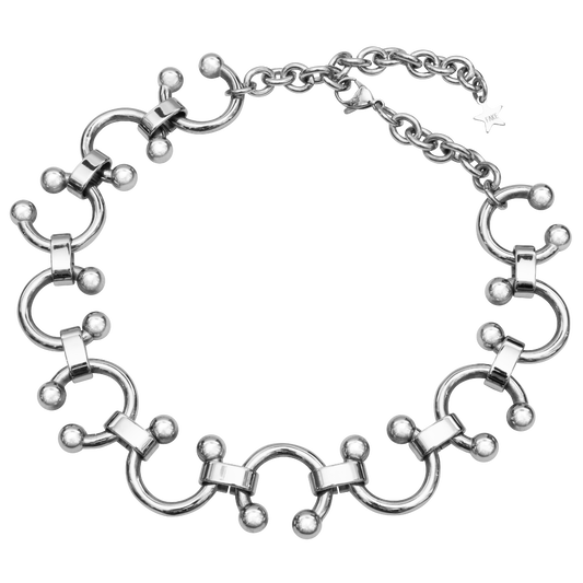 BARBELL NECKLACE